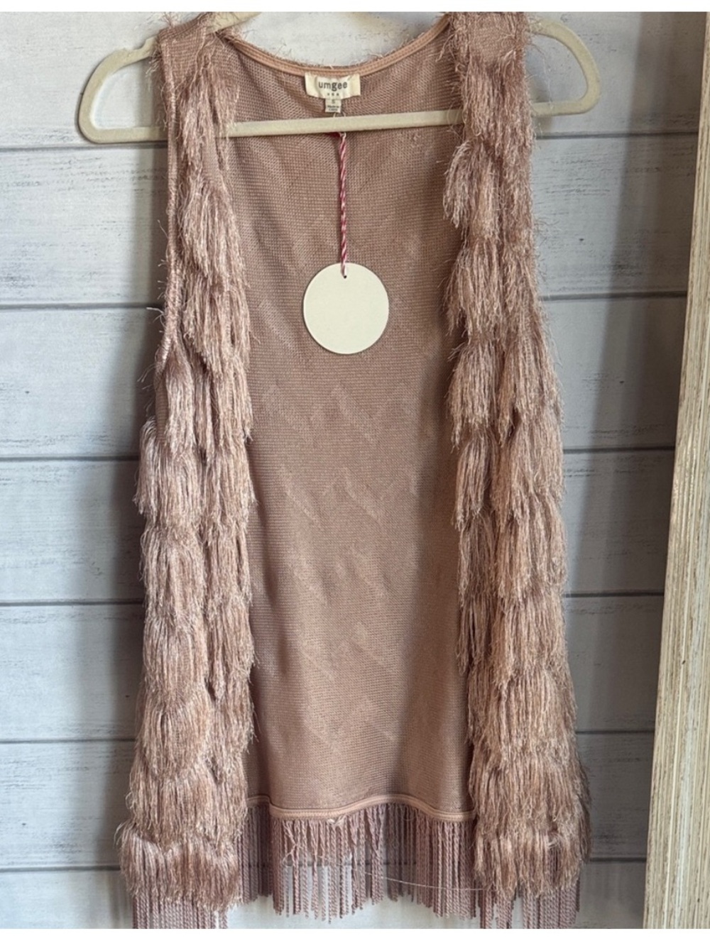 NWT Umgee Fringe Vest
